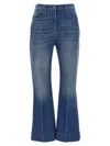 Valentino Garavani Flared Jeans In Blue