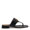 Valentino Vlogo Signature Leather Sandal