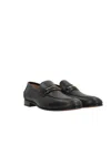 Valentino Garavani Men Vlogo Signautre Leather Loafers In Black