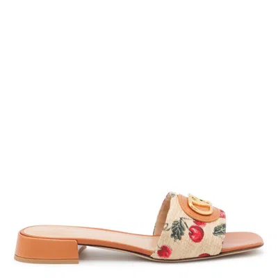 Valentino Garavani Flat Shoes In Cream