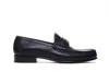 Valentino Garavani Vlogo Signature Loafer With Gold-tone Logo Detail In Black