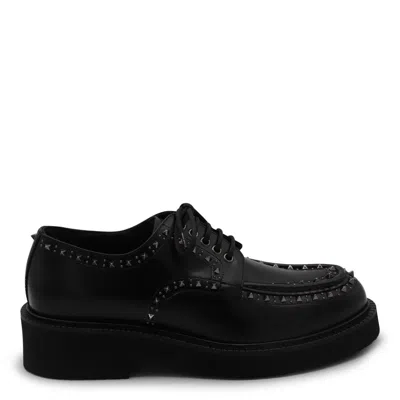 Valentino Garavani Flat Shoes In Black