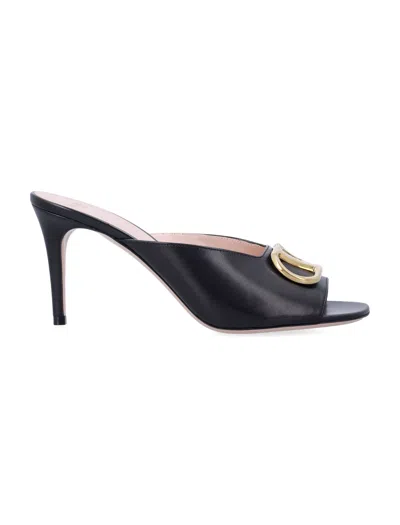 Valentino Garavani Flat Shoes In Nero