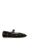 Valentino Vlogo Bow-embellished Ballet Flats In Multi