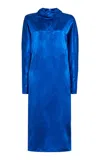 Valentino Garavani Midi Dress | Mossi | Jacq. Lucido Opaco Girasoli Flowerism In Blue
