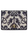 Valentino Flap French Wallet Vlogo Signature