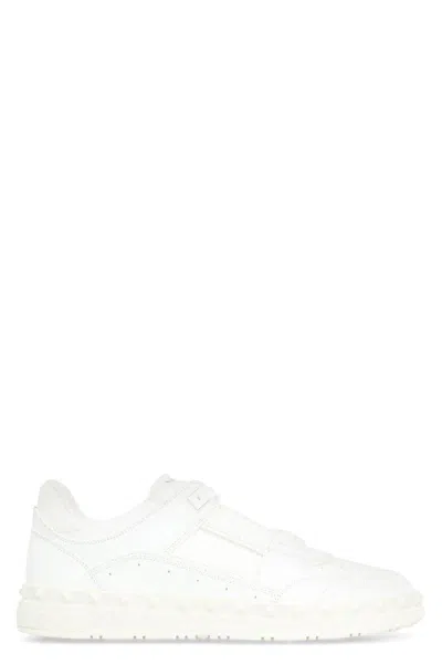 Valentino Garavani Freedots Leather Low-top Trainers