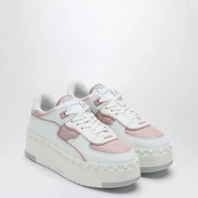 Valentino Garavani Freedots Xl White/pink Sneaker