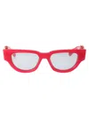 Valentino Garavani Fus - Gld Acetate Sunglasses In Red