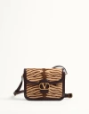 Valentino Leather 9 To 5 Shoulder Bag In Brown