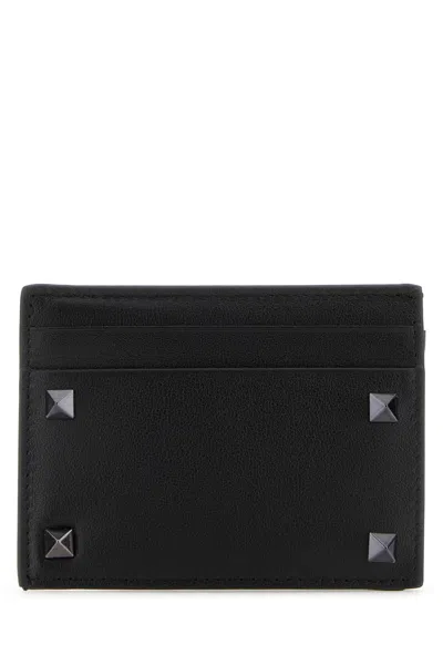 Valentino Garavani Garavani Mini Wallet For Men In Black