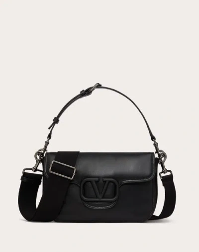 Valentino Garavani Garavani Noir Nappa Leather Shoulder Bag In Black