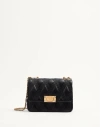 Valentino Garavani Medium Quiltie 67 Quilted Leather Shoulder Bag In Black