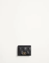 Valentino Garavani Garavani Quiltie 67 Wallet In Quilted Nappa Woman Black Uni In Black