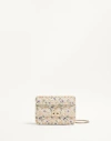 Valentino Garavani Garavani Rockstud Spike Small Jacquard Bag Woman Multicolour Uni In Multicolour