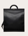VALENTINO GARAVANI VALENTINO GARAVANI GARAVANI TAGGED LEATHER SHOPPING BAG