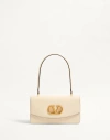 Valentino 'vain' Shoulder Bag Adjustable Strap In Nude