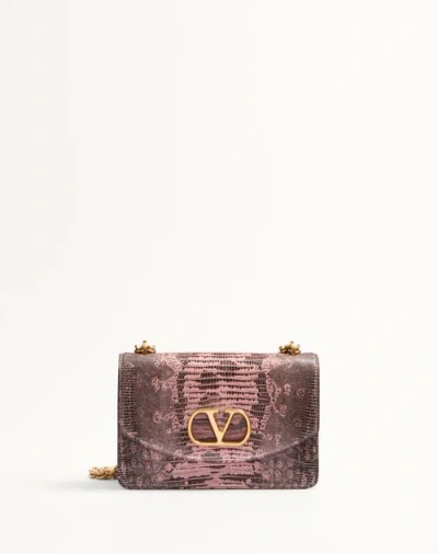 Valentino Garavani Garavani Vain Shoulder Bag In Tejus Woman Pink Uni