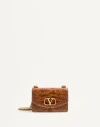 Valentino Garavani Garavani Vain Small Shoulder Bag In Tejus Woman Straw Uni