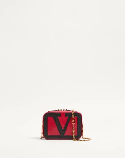 Valentino Garavani Garavani Viva Superstar Nappa Belt Bag Woman Red/black Uni