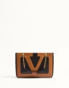 Valentino Viva Superstar Small Tote Bag In Black/brown