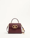 Valentino Garavani Garavani Vsling Kleine Handtasche Aus Genarbtem Kalbsleder Mit Schmucklogo Frau R