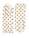 Valentino Vlogo Signature Polka Dot-print Gloves