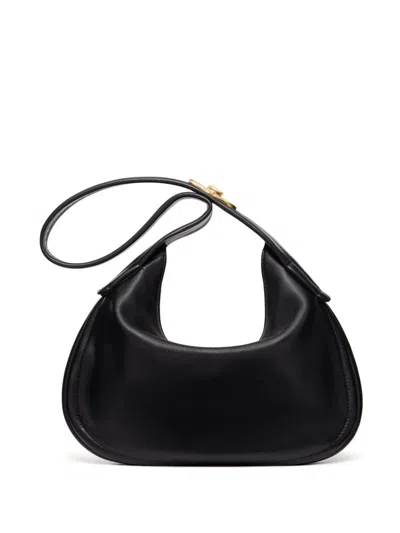 Valentino Garavani Go Small Hobo Bag In Black