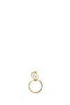 Valentino Gold Metal Vlogo Signature Ring