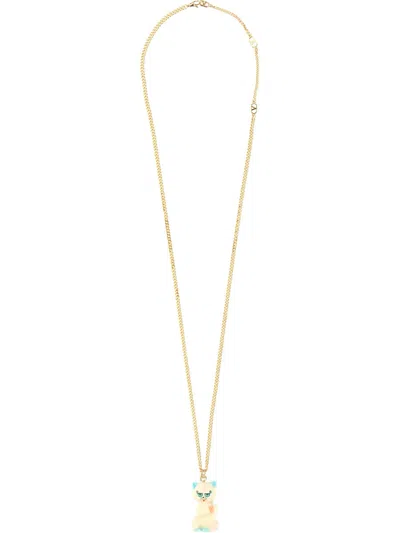 Valentino Garavani Gold Plastic Necklaces