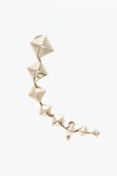 Valentino Garavani Garavani Golden Effect Metal Crawler Single Earring