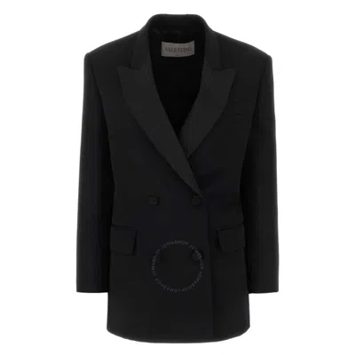 VALENTINO VALENTINO GARAVANI GRISAILLE OVERSIZE BLAZER