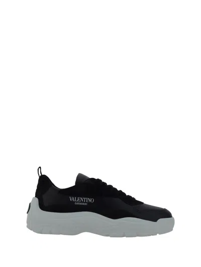 Valentino Garavani Gumboy Sneakers In Nero/nero/bianco-nero-bianco