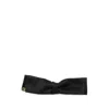 Valentino Hair Bow Design Accessories Collection In Black
