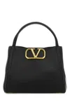 Valentino V Plaque Double Top Handle Tote