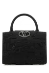Valentino Women's Leather Vlogo Handbag In Black