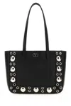 Valentino Black Nellcote Mini Tote In Black