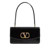 Valentino Vain Bag With Handle In Leather In Black