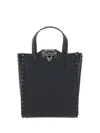 Valentino Tote Bag In Black
