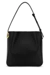 Valentino Nappa Leather Bucket Vlogo Bag In Black