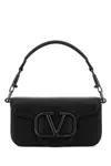 Valentino Leather Clutch Featuring Adjustable Strap In Black