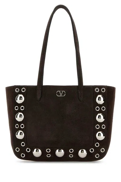 Valentino Garavani Handbags. In Brown
