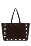Valentino Dark Brown Nellcote Tote In Brown