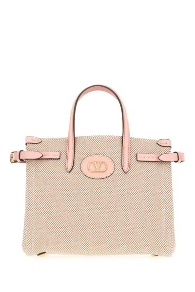Valentino Garavani Handbags In Nate Tobacco Peach Rose