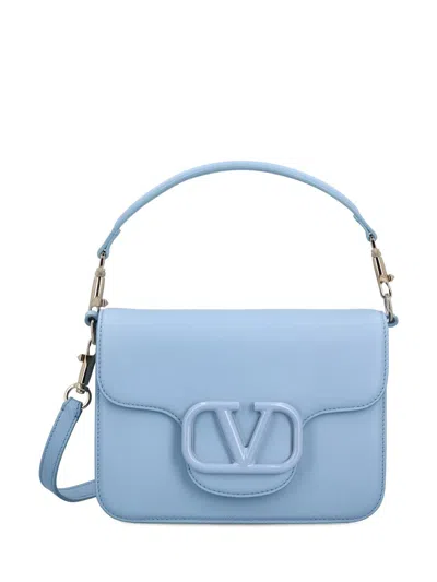 Valentino Garavani Handbags In Popeline Blue