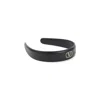 Valentino Garavani Leather Cap With Structured Silhouette In Black