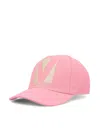 Valentino Pink Cotton Baseball Cap