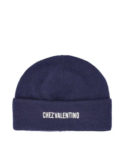 Valentino Garavani Hats In Blue