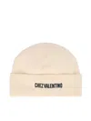 Valentino Garavani Chez  Cotton And Wool Beanie In Pink