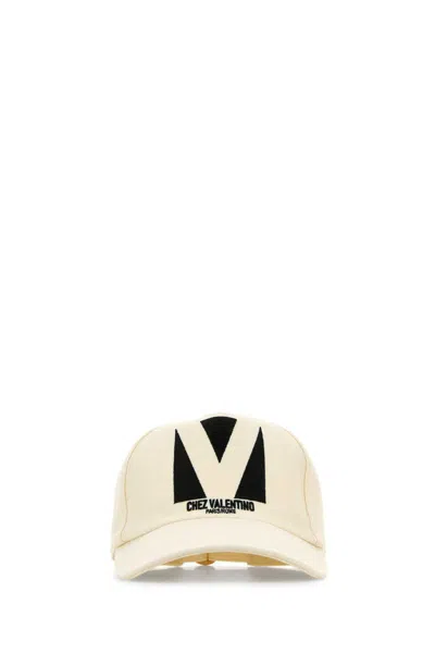 Valentino Garavani Logo Baseball Cap In Neutral